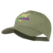 USA State Nevada Sagebrush Embroidered Low Profile Cap