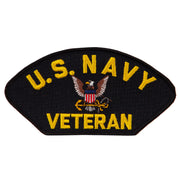 US Navy Veteran With Logo Patch