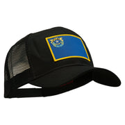 Nevada State Flag Patched Mesh Cap