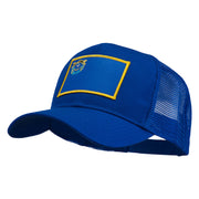 Nevada State Flag Patched Mesh Cap