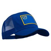 Nevada State Flag Patched Mesh Cap