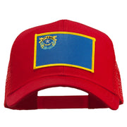 Nevada State Flag Patched Mesh Cap