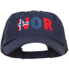 Norway NOR Flag Embroidered Low Profile Cap