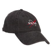 NASA Logo Embroidered Washed Cap