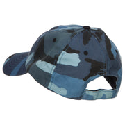 US Navy Veteran Military Embroidered Enzyme Camo Cap