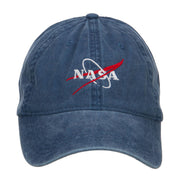 NASA Logo Embroidered Washed Cap