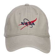 NASA Logo Embroidered Washed Cap