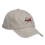 NASA Logo Embroidered Washed Cap