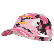 US Navy Veteran Military Embroidered Enzyme Camo Cap