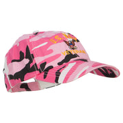 US Navy Veteran Military Embroidered Enzyme Camo Cap