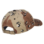 US Navy Veteran Military Embroidered Enzyme Camo Cap