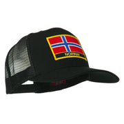 Norway Country Patched Mesh Back Cap