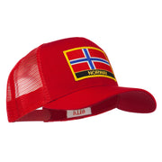 Norway Country Patched Mesh Back Cap