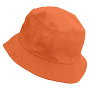 Scary Pumpkin Ghost Embroidered Bucket Hat - Orange OSFM