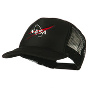 NASA Logo Embroidered Youth Foam Mesh Cap