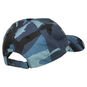 Navy Veteran Letters Embroidered Camo Cap