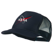 NASA Logo Embroidered Youth Foam Mesh Cap