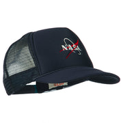 NASA Logo Embroidered Youth Foam Mesh Cap