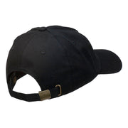 Yang Symbol Embroidered Washed Cap