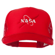 NASA Logo Embroidered Youth Foam Mesh Cap