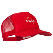 NASA Logo Embroidered Youth Foam Mesh Cap