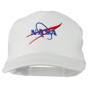 NASA Logo Embroidered Youth Foam Mesh Cap