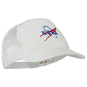 NASA Logo Embroidered Youth Foam Mesh Cap