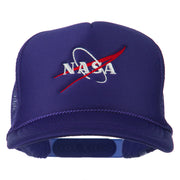 NASA Logo Embroidered Youth Foam Mesh Cap