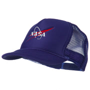 NASA Logo Embroidered Youth Foam Mesh Cap