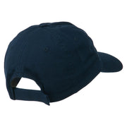 Nautical Yacht Embroidered Pet Spun Washed Cap