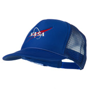 NASA Logo Embroidered Youth Foam Mesh Cap