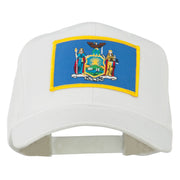 State of New York Embroidered Patch Cap