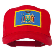 State of New York Embroidered Patch Cap