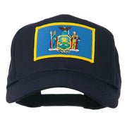 State of New York Embroidered Patch Cap