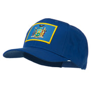 State of New York Embroidered Patch Cap