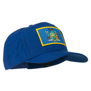 State of New York Embroidered Patch Cap