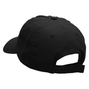 Bowser Silhouette Embroidered Low Profile Dyed Cotton Twill Cap