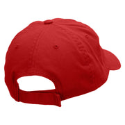 Bowser Silhouette Embroidered Low Profile Dyed Cotton Twill Cap