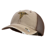 U.S. Army Specialist Corps Embroidered Low Profile Special Cotton Mesh Cap