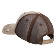 U.S. Army Specialist Corps Embroidered Low Profile Special Cotton Mesh Cap