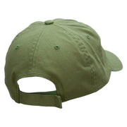 Bowser Silhouette Embroidered Low Profile Dyed Cotton Twill Cap