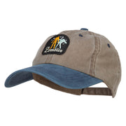 Halloween Nigh Zombie Patched Unstructured Cap