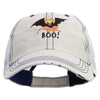 Bat Boo Embroidered Low Profile Special Cotton Mesh Cap - Khaki OSFM