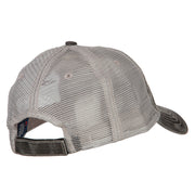 River Rats Vietnam with Riverboat Embroidered Low Mesh Cap