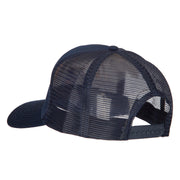 US Coast Guard Logo Embroidered Solid Cotton Mesh Pro Cap