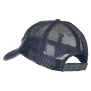 River Rats Vietnam with Riverboat Embroidered Low Mesh Cap