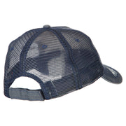 River Rats Vietnam with Riverboat Embroidered Low Mesh Cap