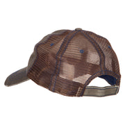 River Rats Vietnam with Riverboat Embroidered Low Mesh Cap