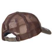 River Rats Vietnam with Riverboat Embroidered Low Mesh Cap