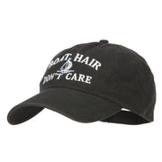 Boat Hair Don't Care Embroidered Low Profile Cotton Cap